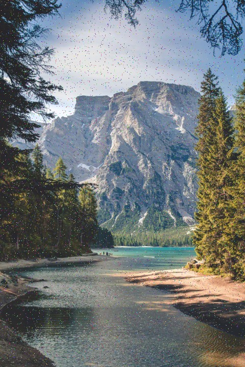 Sunrise at a national park